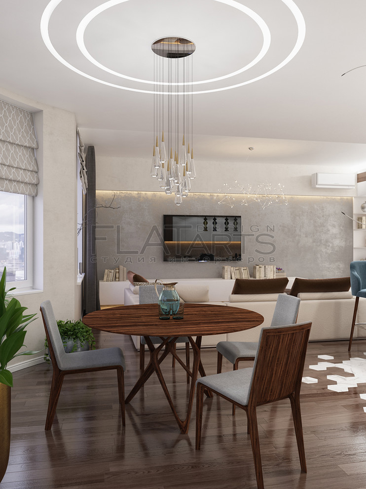 Дизайн 2-ной кв. 120кв.м. Современный стиль