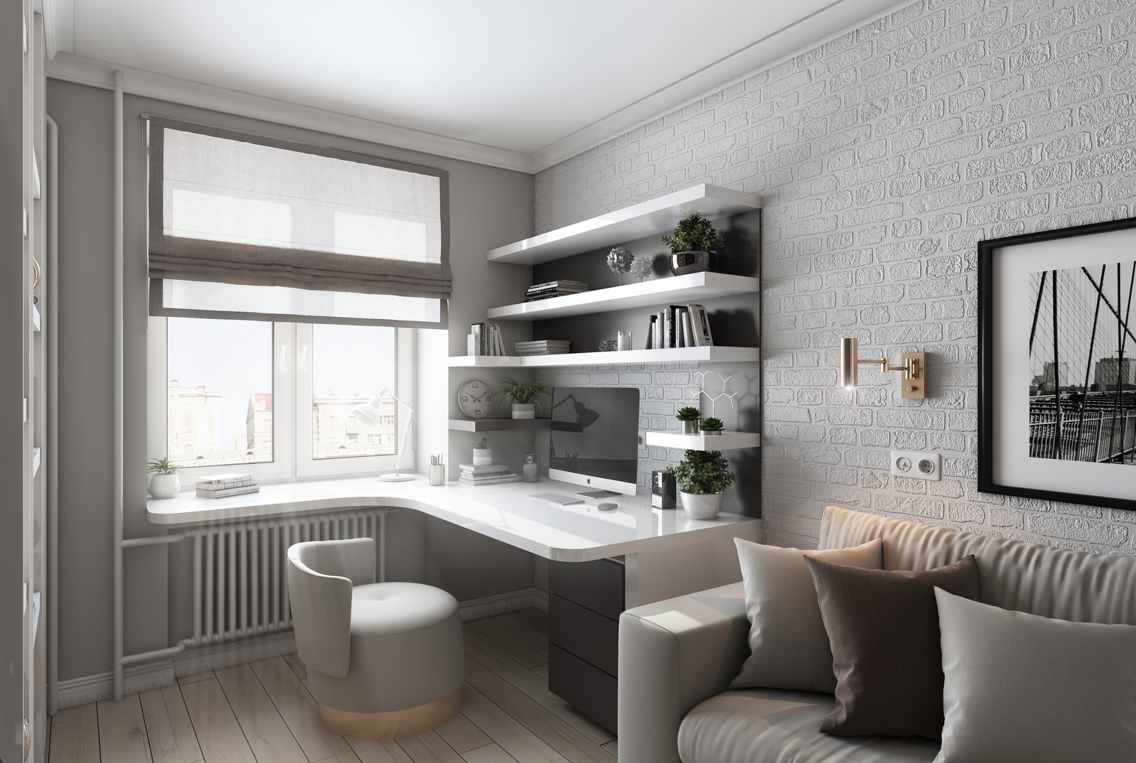 Квартира в современном классическом стиле