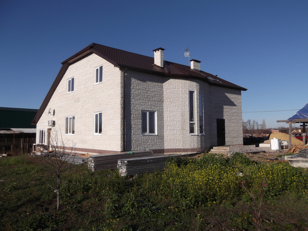 Дома, этапы строительства.