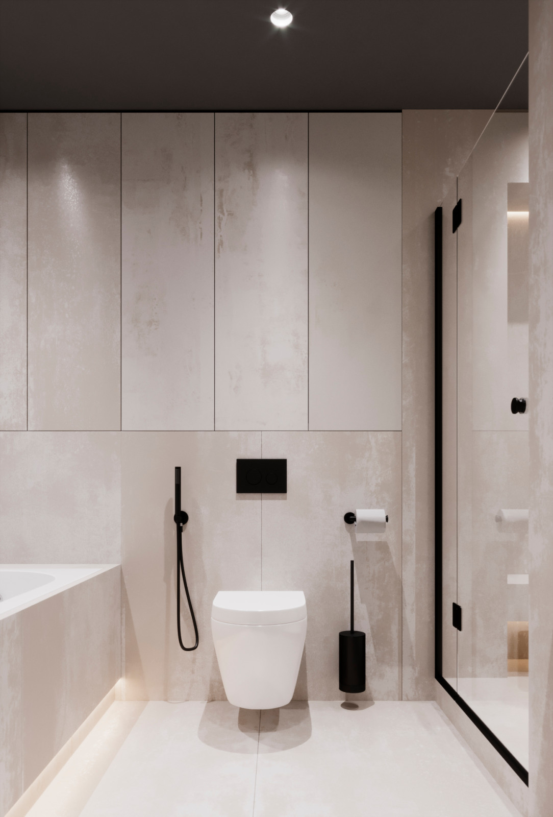 Черно-белая квартира