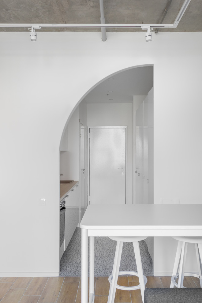 Квартира с полуаркой