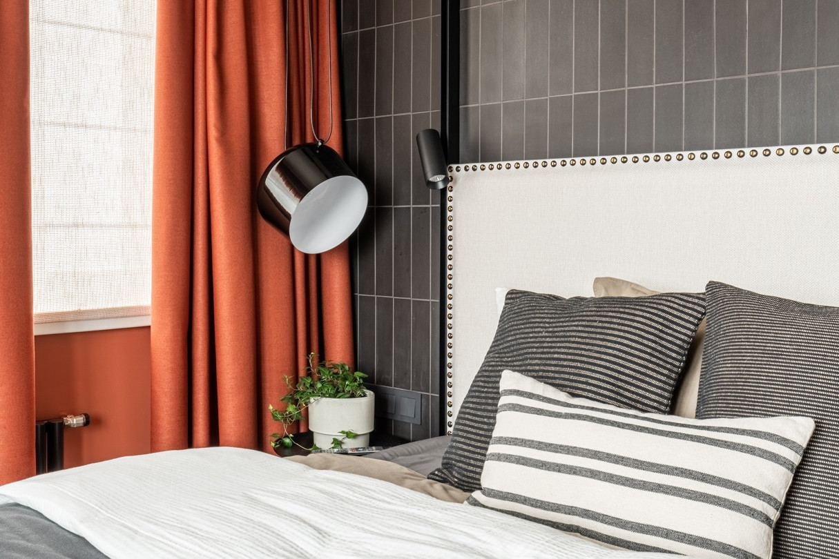 Спальня с огоньком