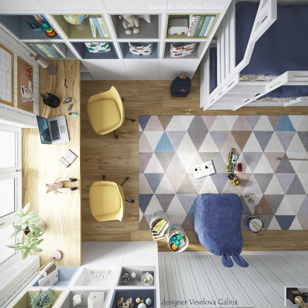 Обложка проекта: Детская комната в Великом Новгороде