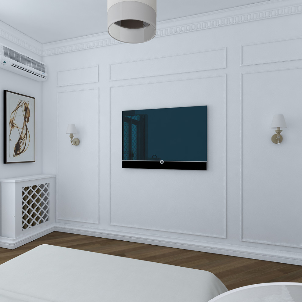 Дизайн квартиры г. Москва. Спальная