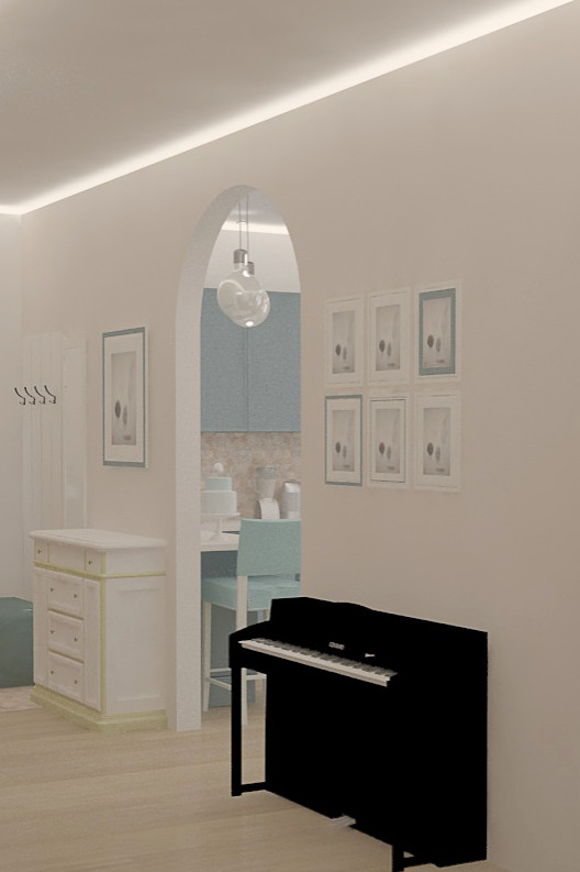 Квартира для семьи с двумя девочками.