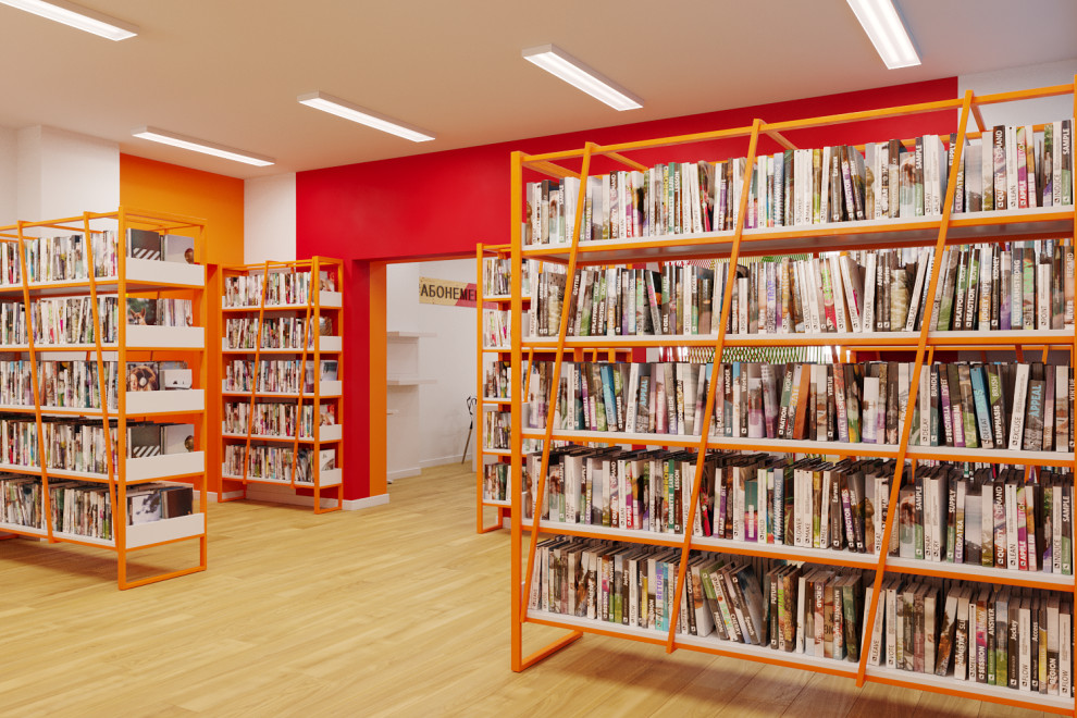 Дизайн-проект Модельной библиотеки в г.Улан-Удэ (Республика Бурятия)