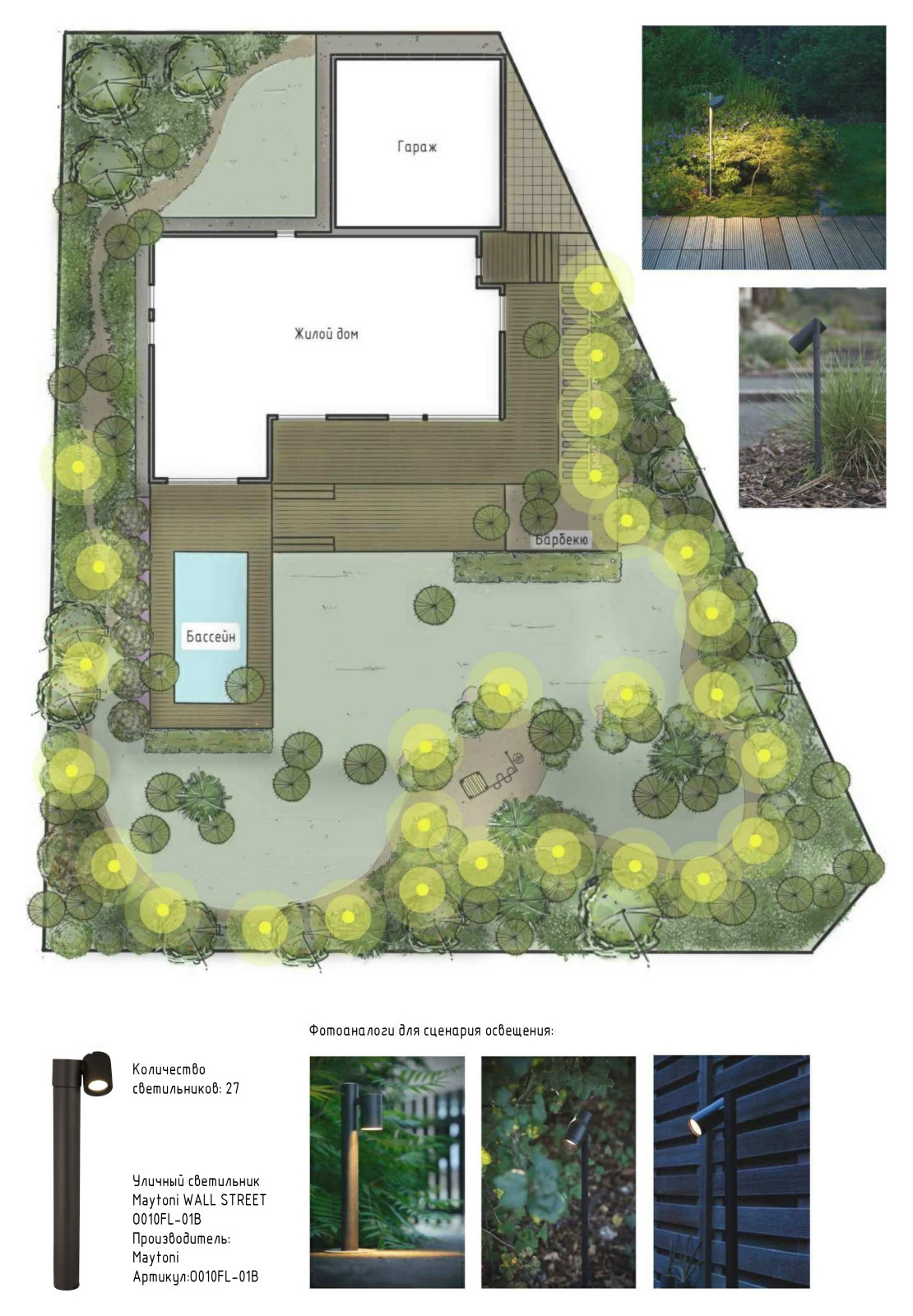 Обложка проекта: Проект сада "Серебряный лес", Москва