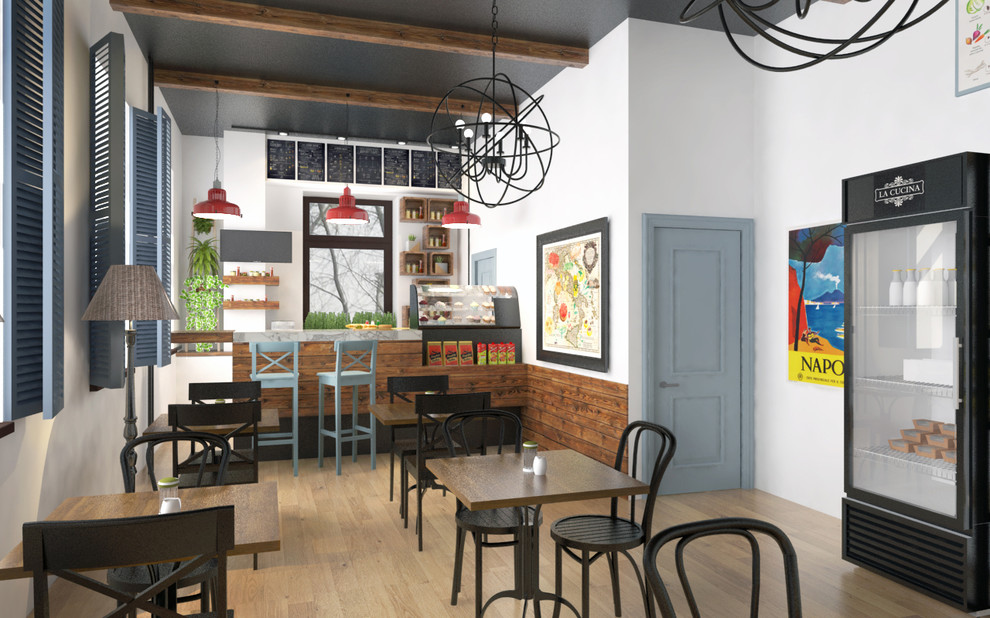 Дизайн-проект кафе от «Strekoza Design»