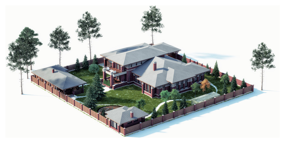 Индивидуальный жилой дом в деревне Черная Речка