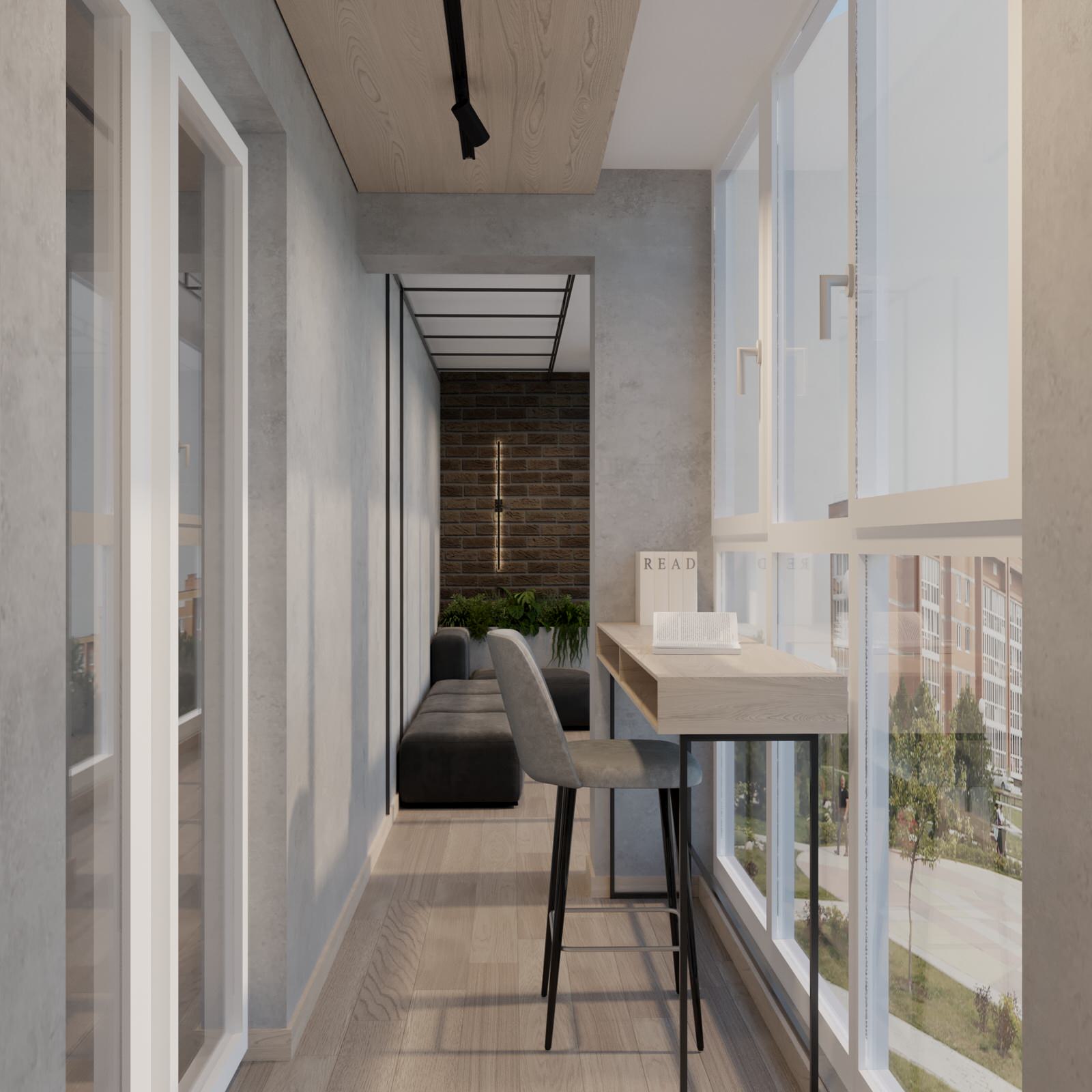 Двухуровневая квартира Лофт