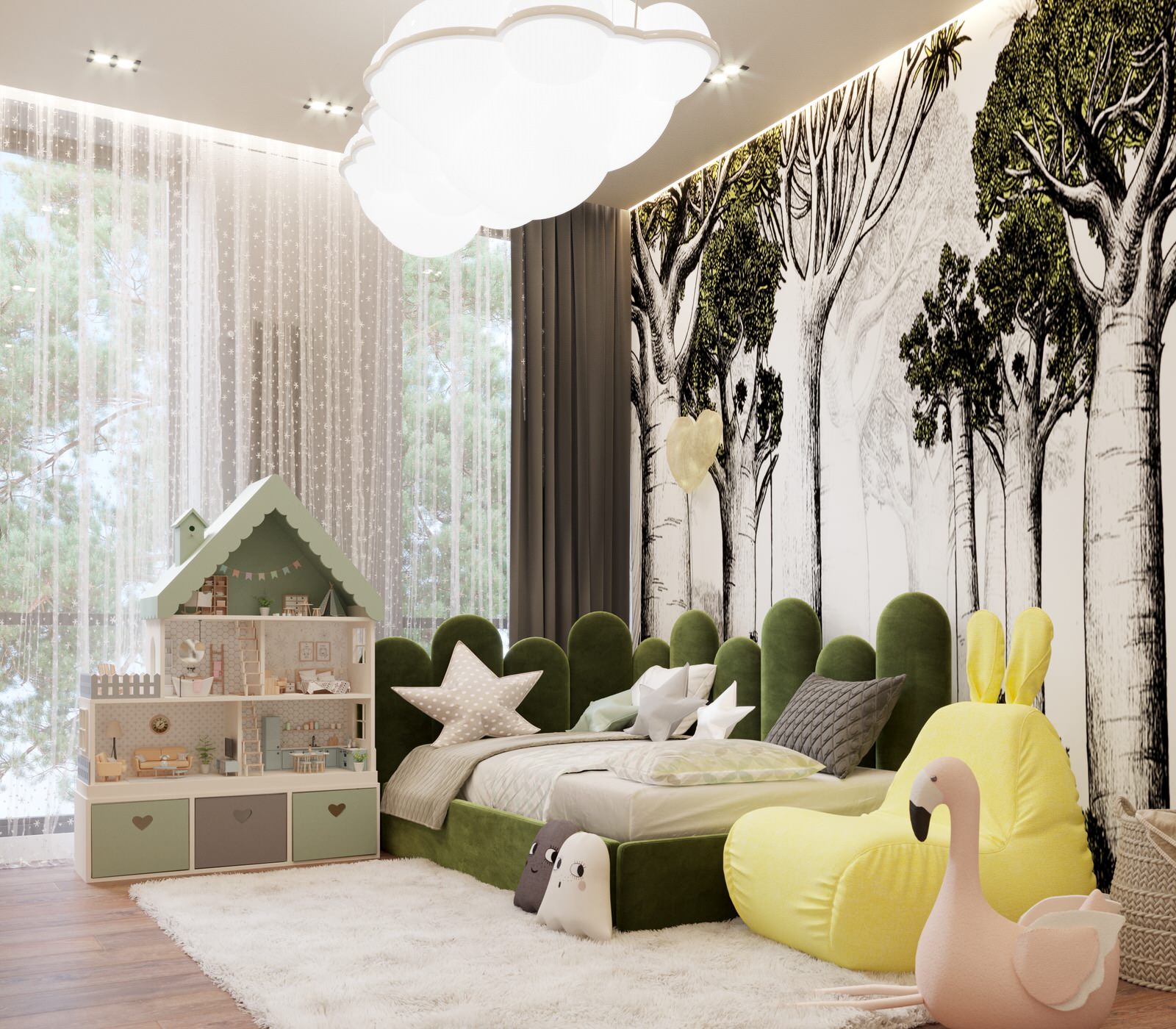 Коттедж на Красных зорь