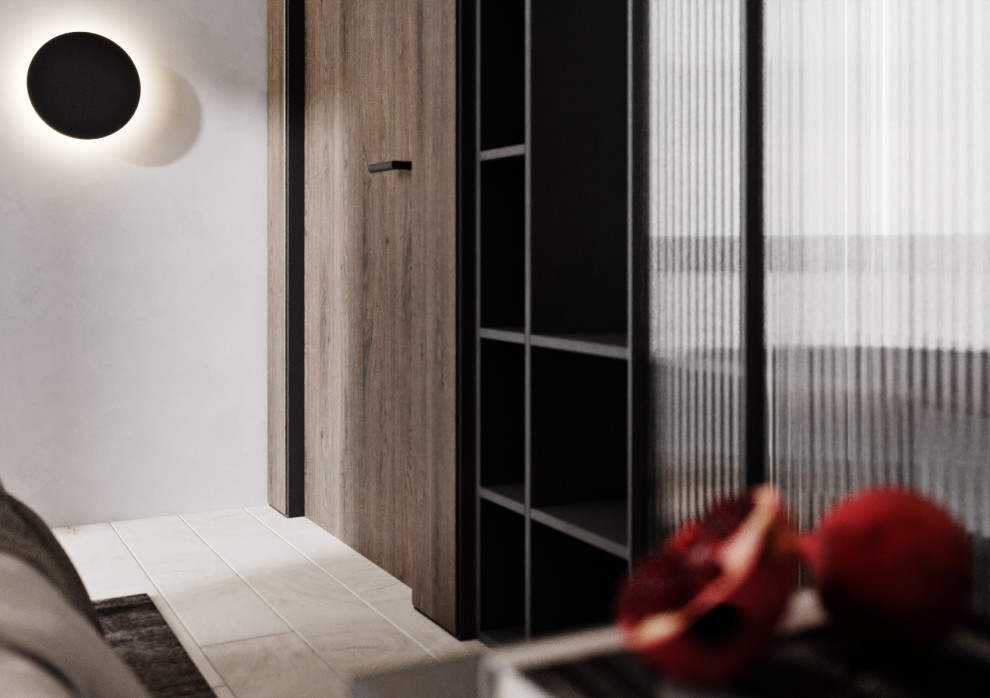 Квартира в темных оттенках