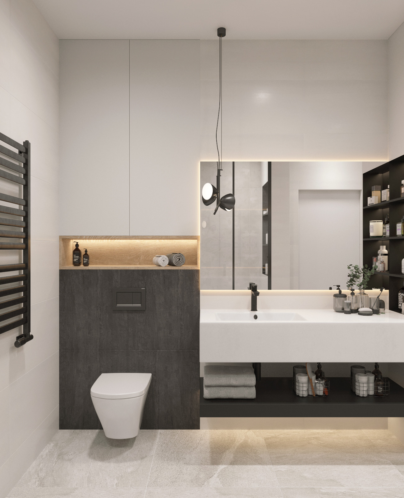 ЖК Огни. Ванная комната