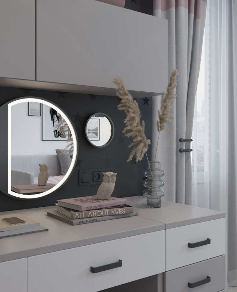 Интерьер детской в ЖК Премьер