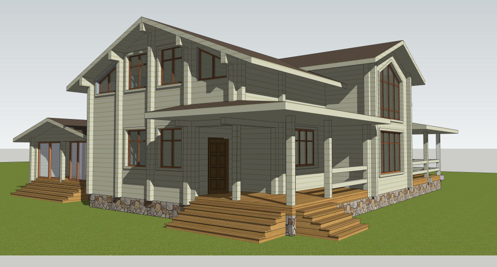 Дом в стиле Provence от компании Русский Запад