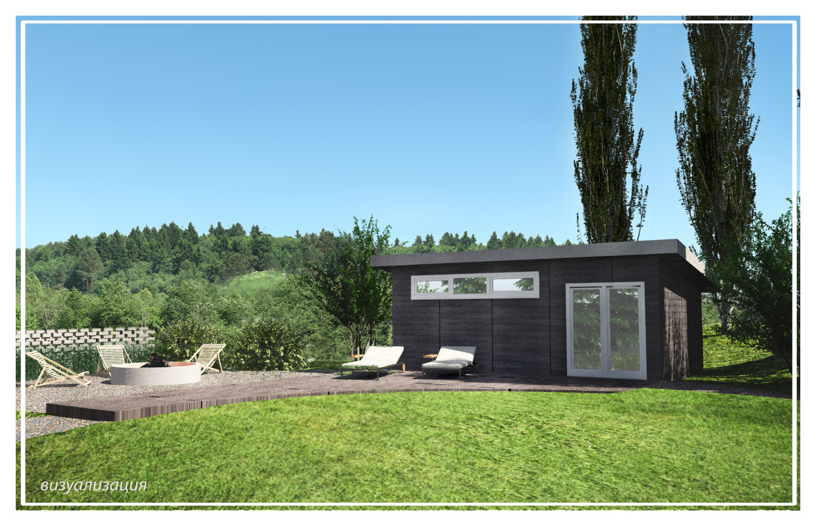 Обложка проекта: Дизайн-проект участка 27 соток в Ленинградской области