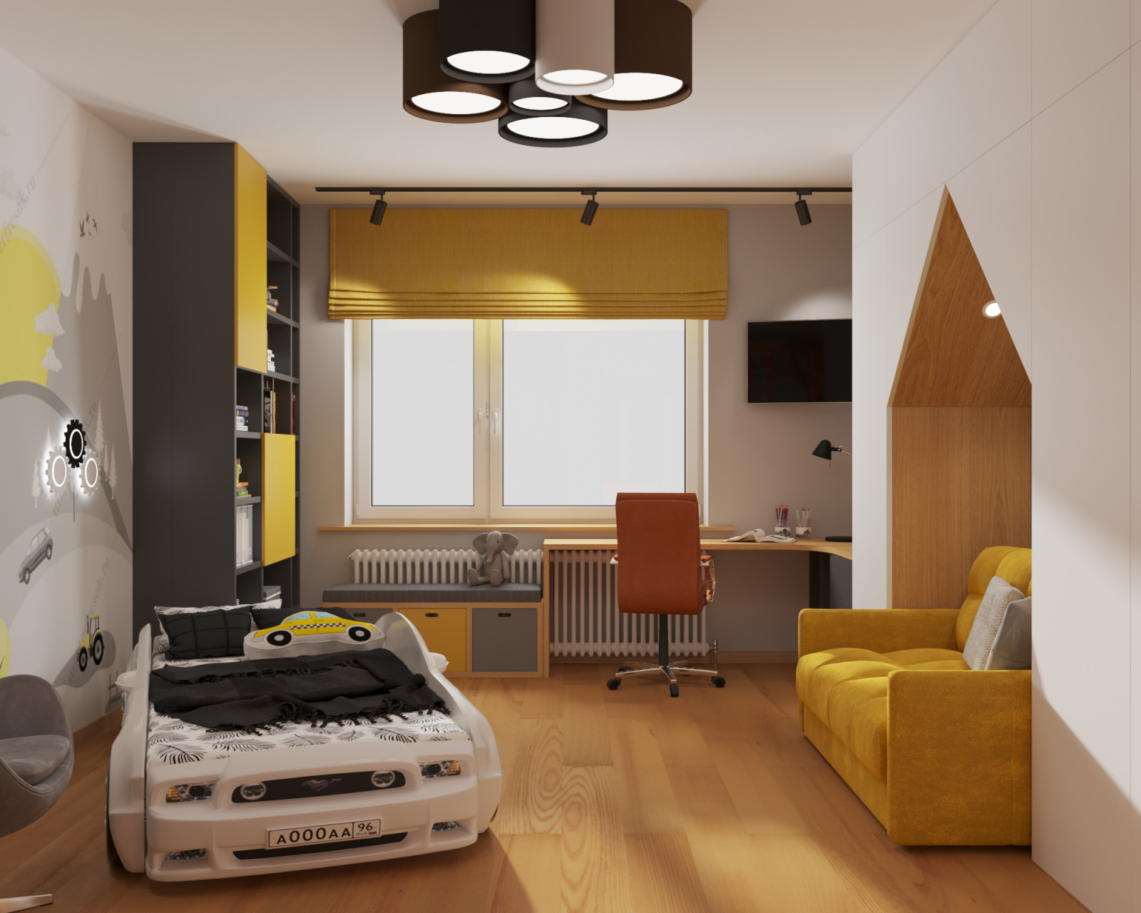 Обложка проекта: Детская в Долгопрудном