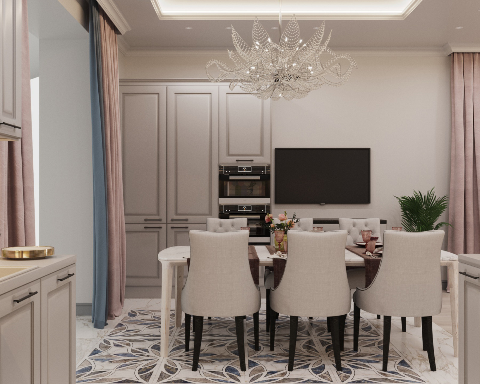 поселок Ушаково, 1 этаж