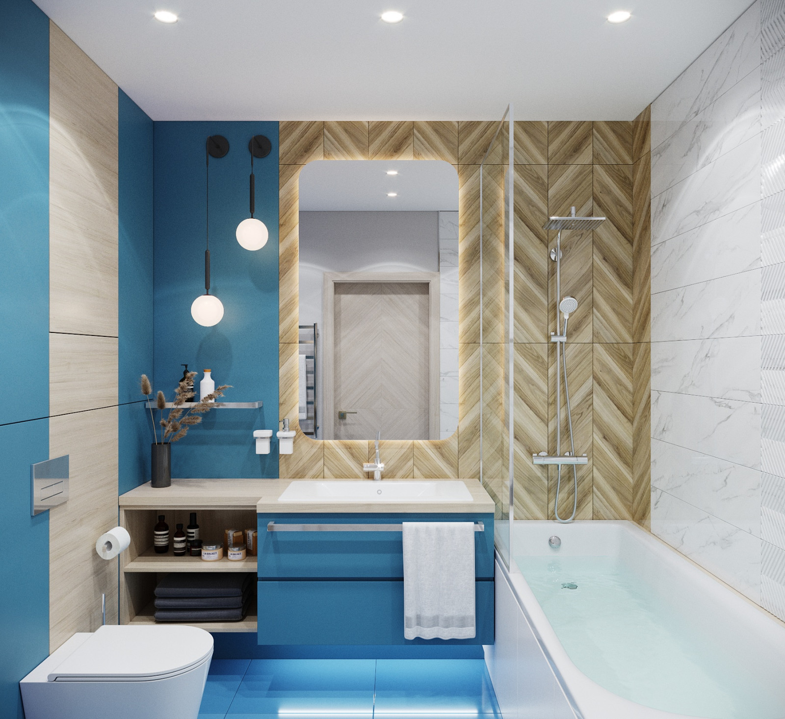 Интерьер квартиры Сканди