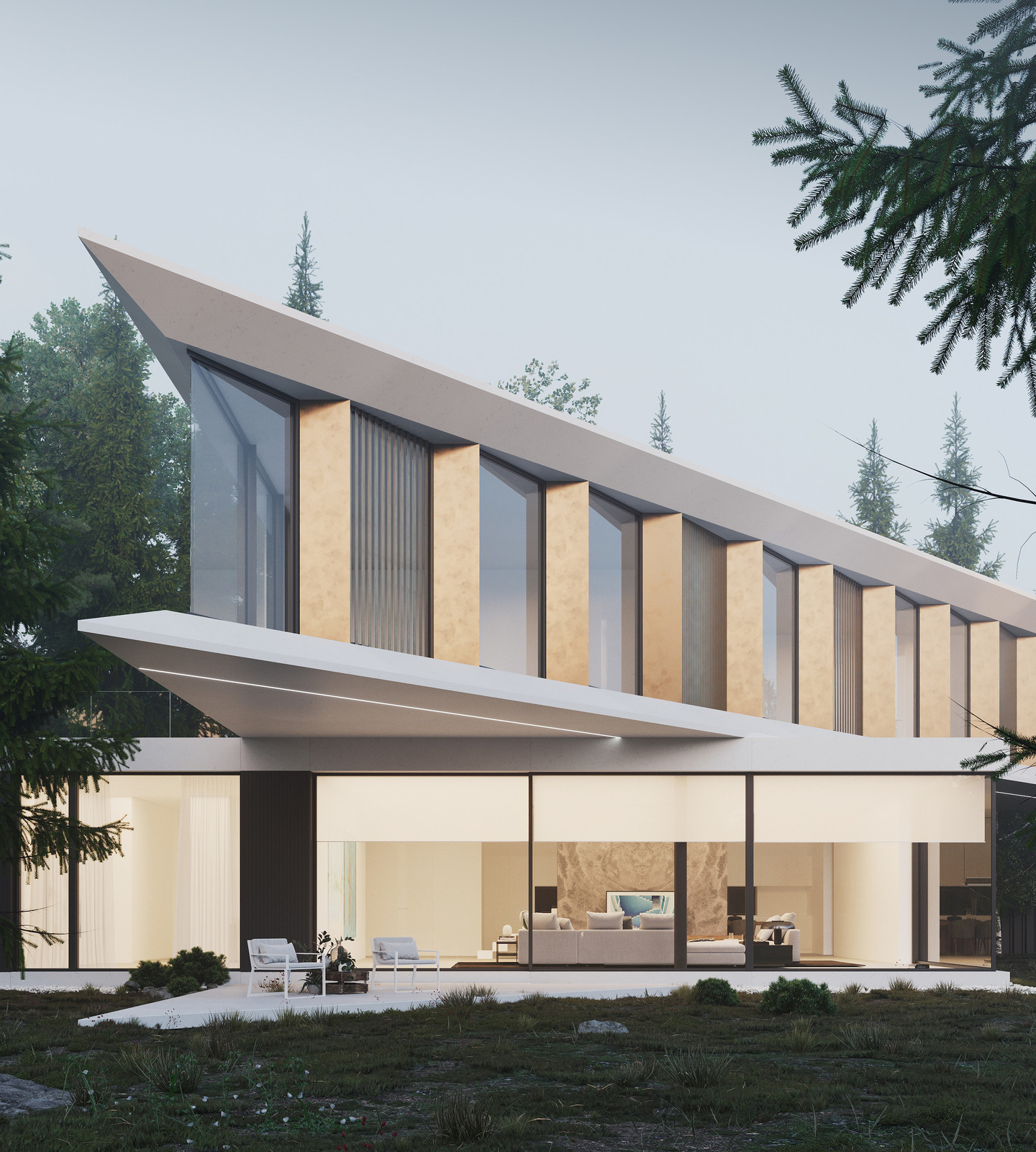 Обложка проекта: Triangular House