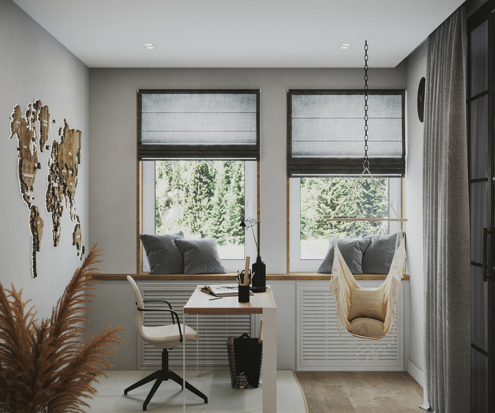 современный минимализм с нотами скандинавской лёгкости и богемного шика.