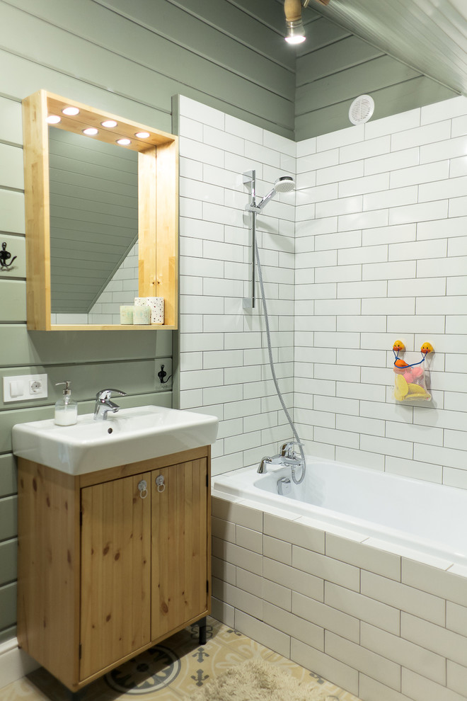 Деревянный гостевой дом в скандинавском стиле