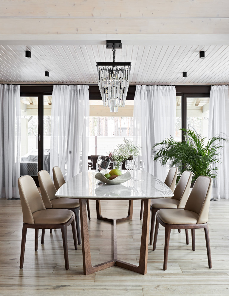 Современный загородный дом для большой семьи