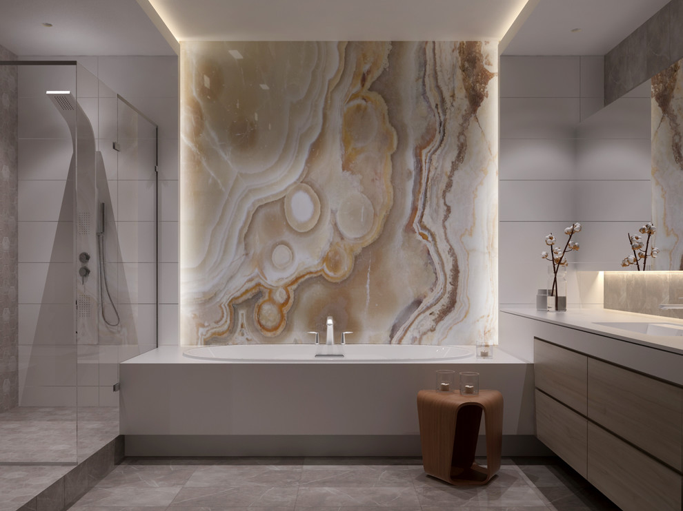 Дизайн проект 6-ти ком. квартиры в современном стиле