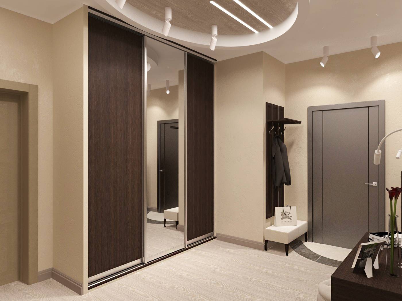 Прихожая_75м_ЖК 70 лет Октября