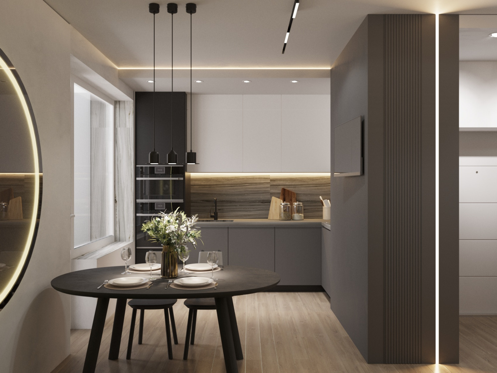 Обложка проекта: Дизайн интерьера квартиры ЖК "Дружба"