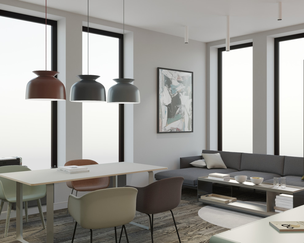 Скандинавская гостиная