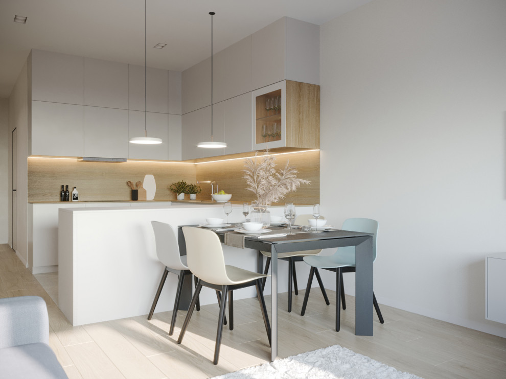 Гостиная-кухня