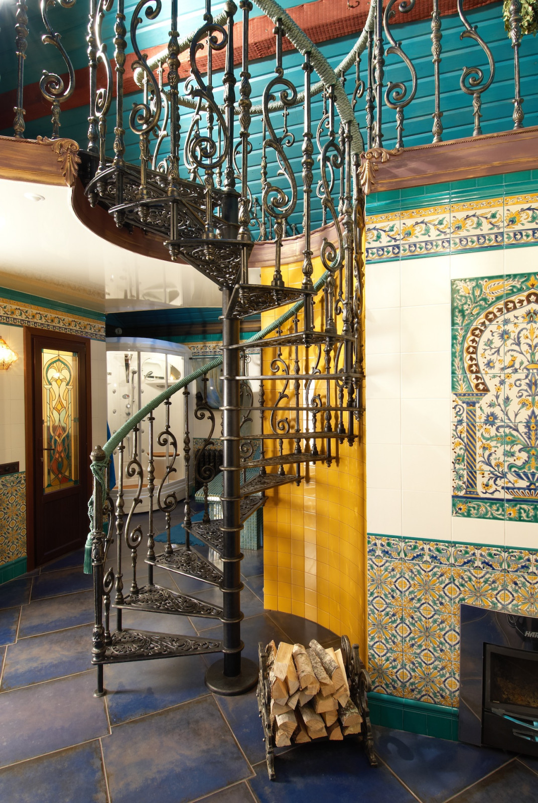 Банька в восточном стиле