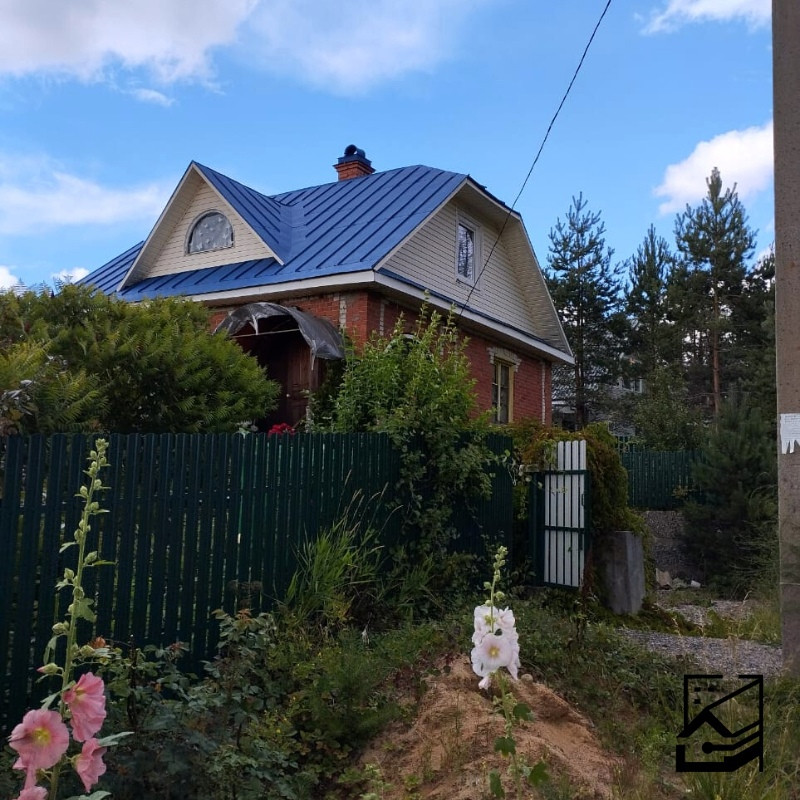 Окрашивание оцинкованной крыши