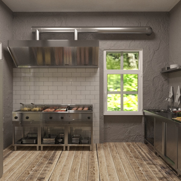 кафе ДЫМ в Шуваловском парке