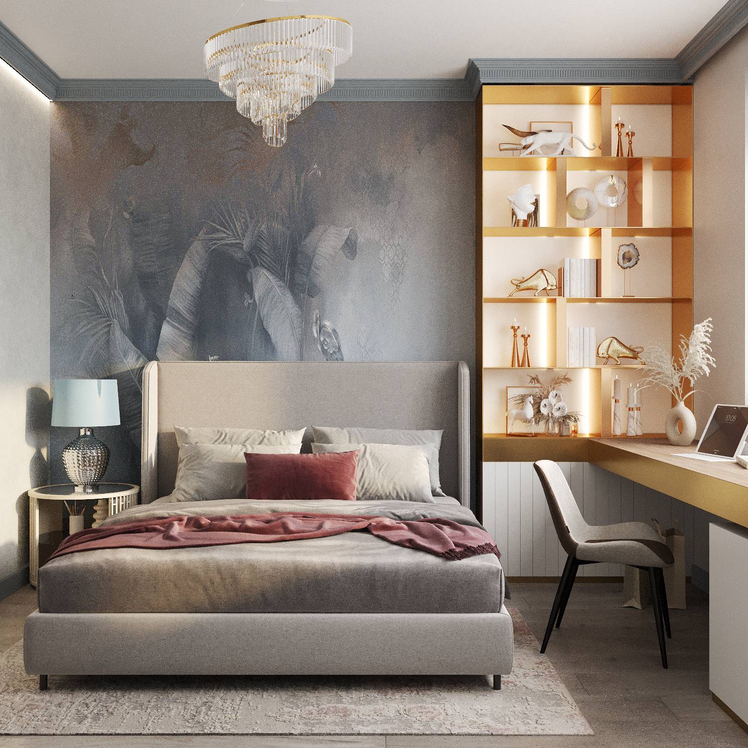 Дизайн квартиры в ЖК "Ты и Я"