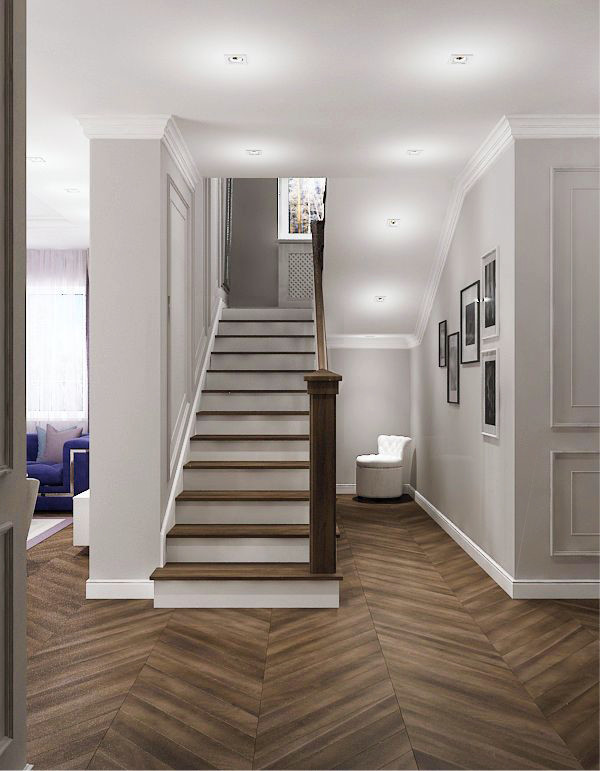 Дом аристократичная неоклассика 200 кв.м.