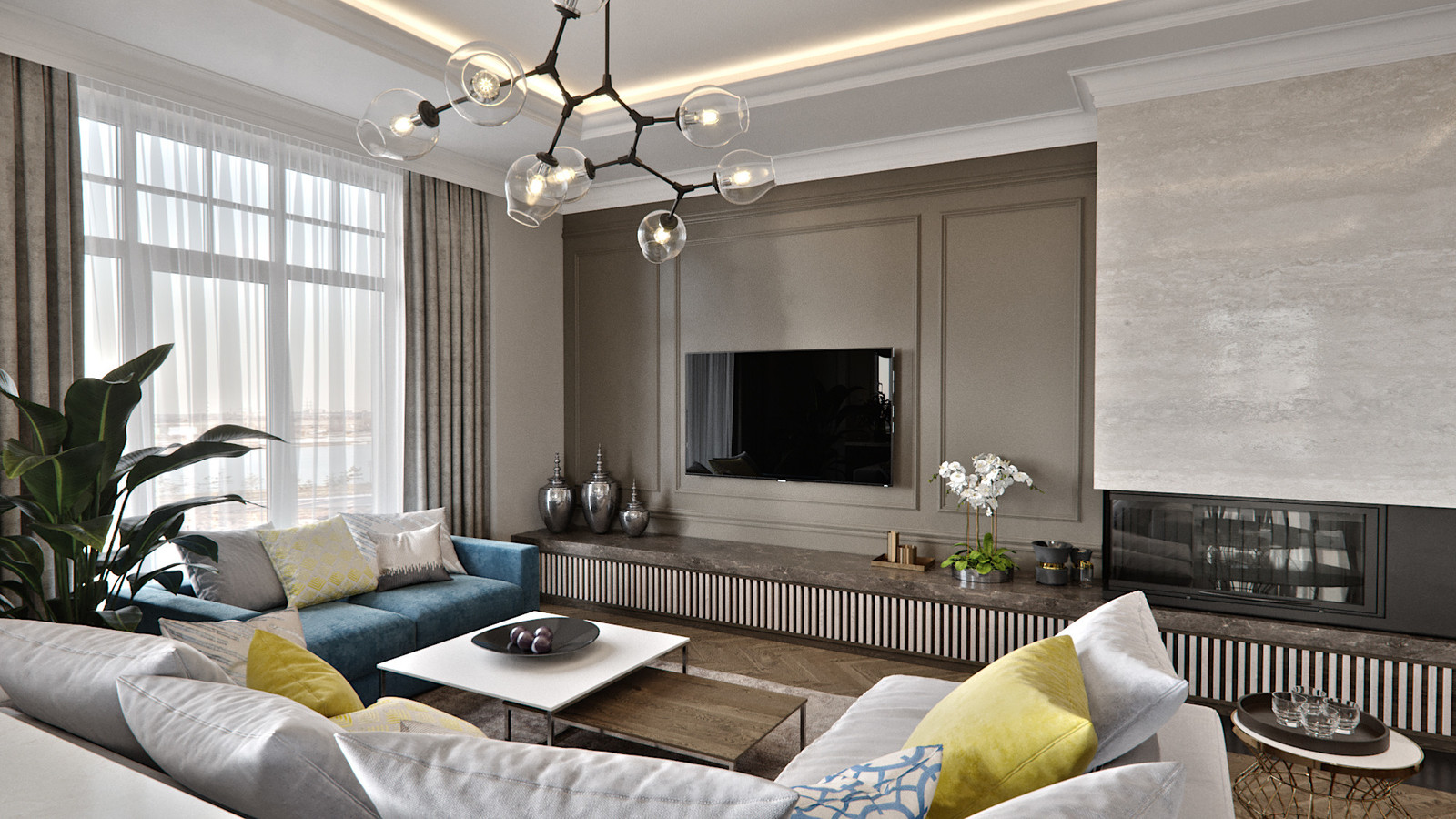 Загородный дом в коттеджном поселке "Онегин Парк"