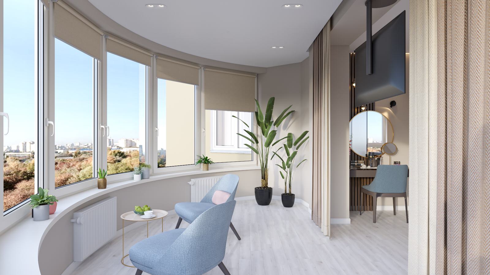 Дизайн четырехкомнатной квартиры Киев