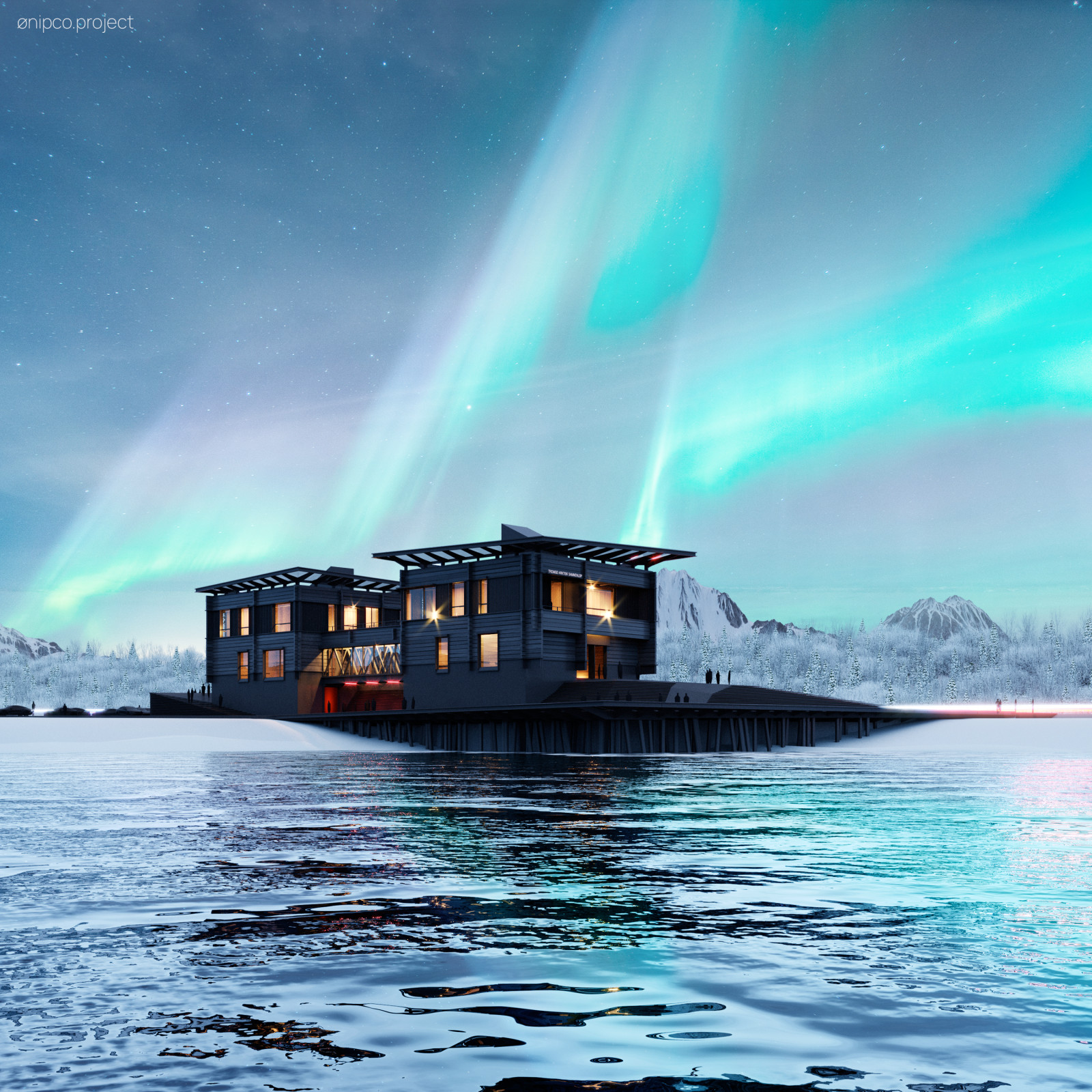 #no01s2600sqm / hybrid museum of the arctic experience within tromsø