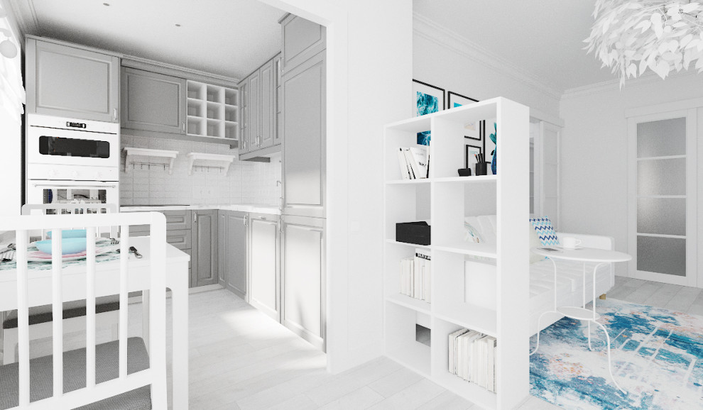 Дизайн-проект 2-х комнатной квартиры