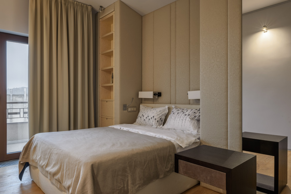 Обложка проекта: Двухуровневая квартира с большой террасой