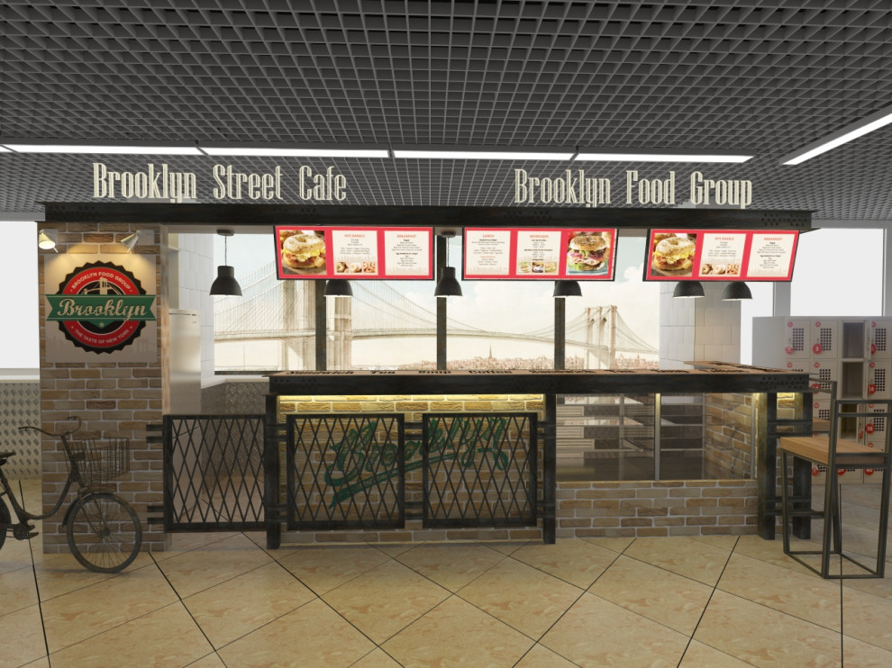 Обложка проекта: Фудкорт Brooklyn