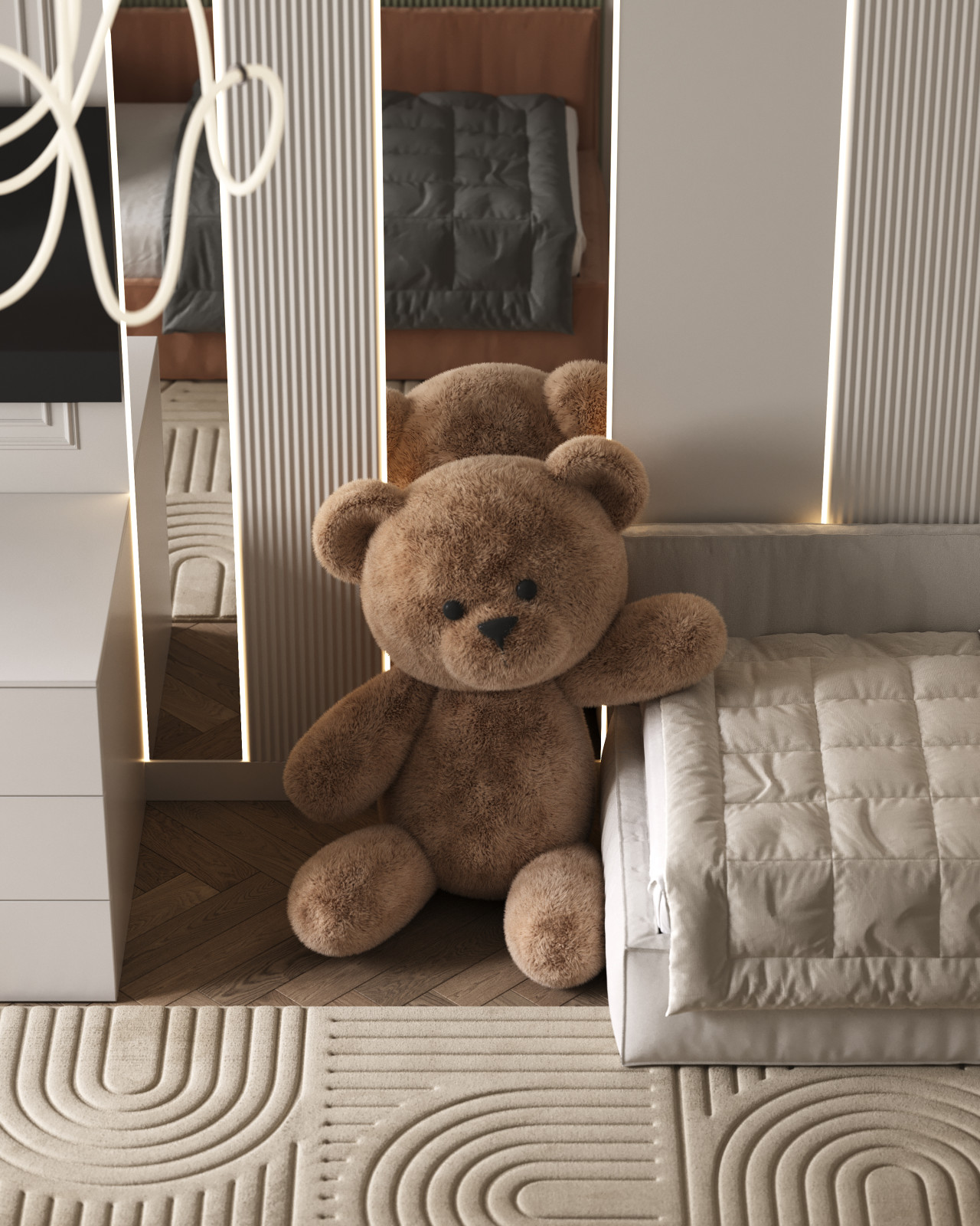 Проект трехкомнатной квартиры