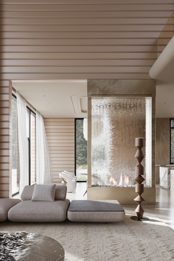 Дом двухэтажный из клееного бруса