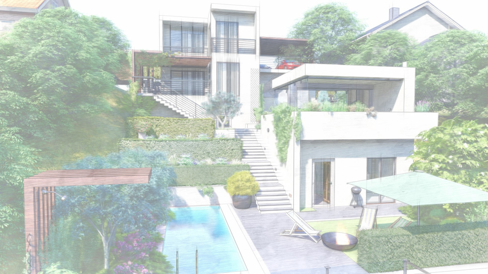 Обложка проекта: Проект благоустройства территории на ул.Транспортной в г.Сочи