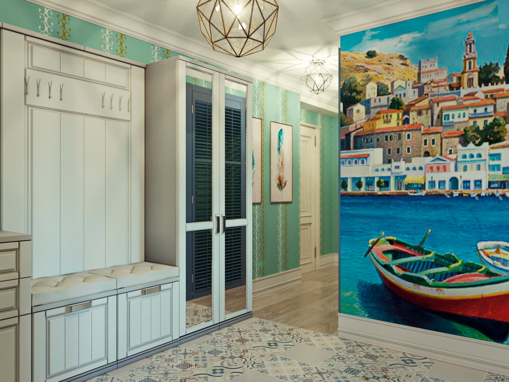 Квартира в Средиземноморском стиле 60м2