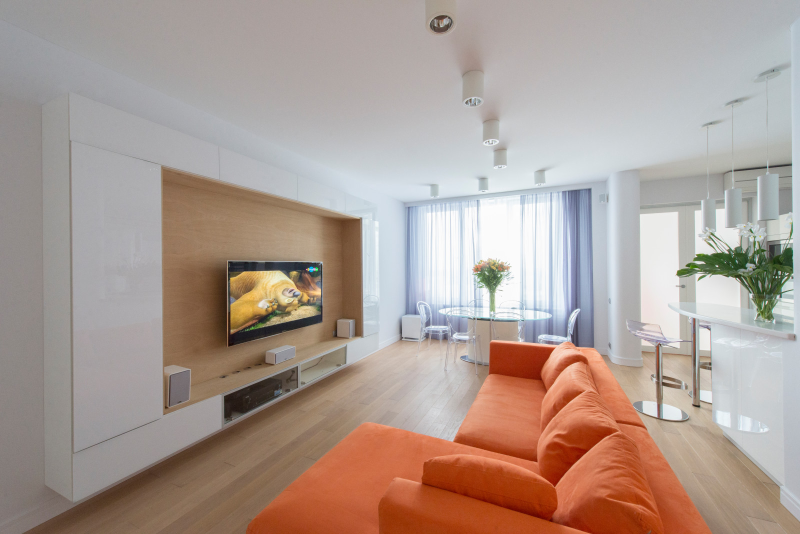 "Хромотерапия" - квартира в Москве