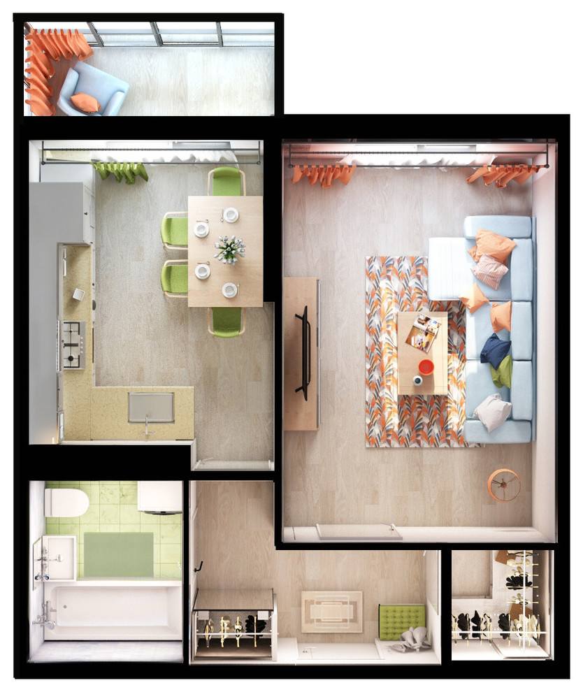 3d планировки квартир