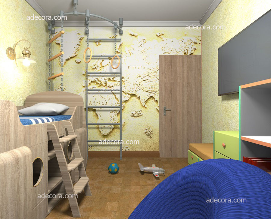 Конкурс Идеальный интерьер 2017: Игра цвета - вопоминания о путешествиях